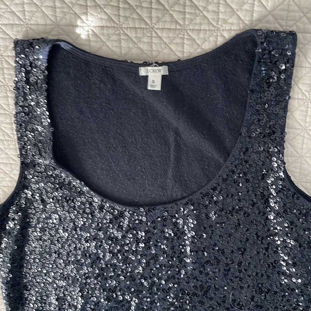 J. Crew Sequin Top - Picture 3 of 5